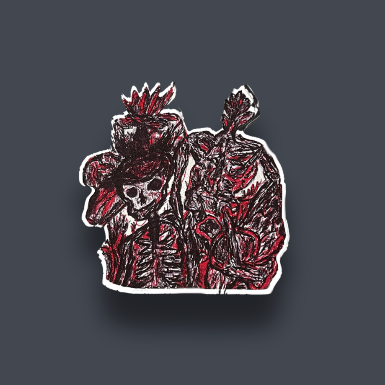 SKELETONS STICKER