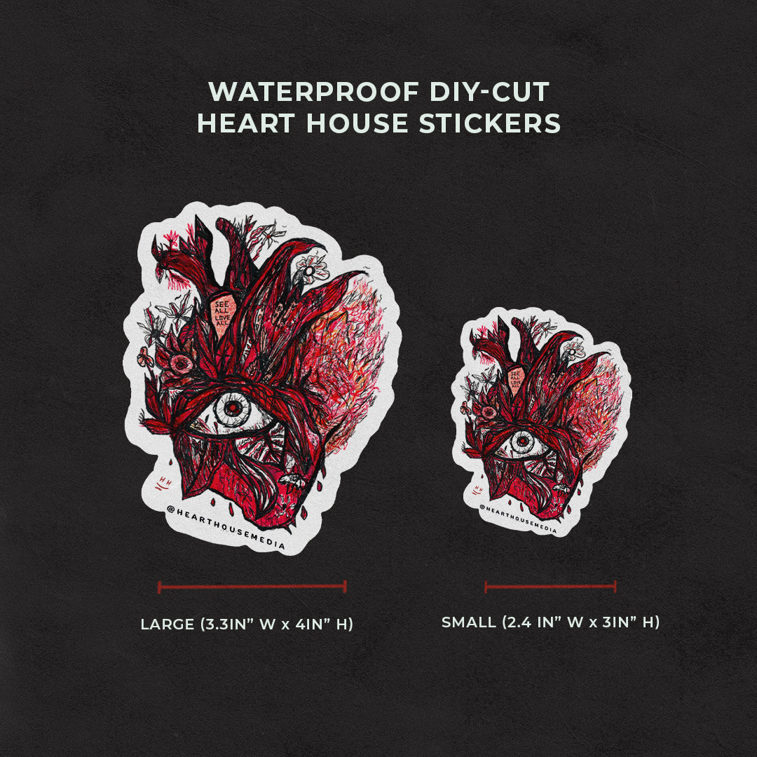 SEE ALL LOVE ALL STICKER